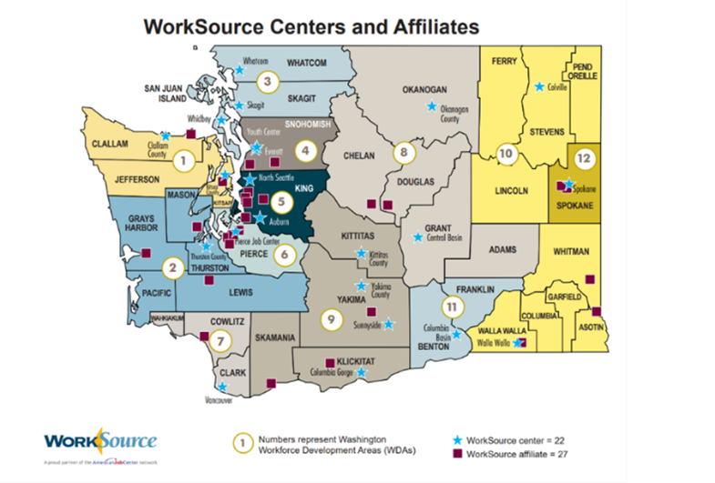 or ensuring the effective management and delivery of Employment Security Department (ESD) services within WorkSource centers and other community locations. This position reports to the Regional Director and collaborates closely with fellow Administrators, the Regional Operations Manager, and local workforce system partners to meet performance goals and advance integrated service delivery.